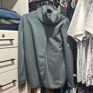 Nike Gray Cowl Neck Sweater